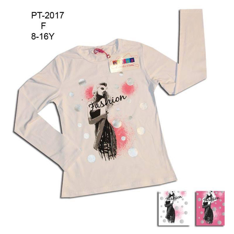 Picture of PT2017 GIRLS LONG SLEEVE TOP FASHION COTTON
